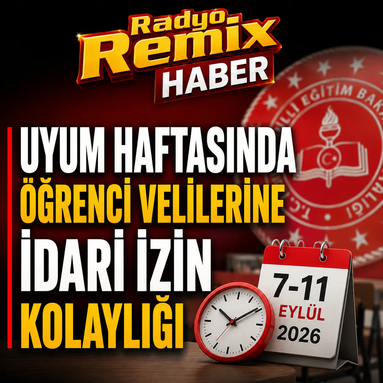 Uyum Haftasında Öğrenci Velilerine İdari İzin Kolaylığı