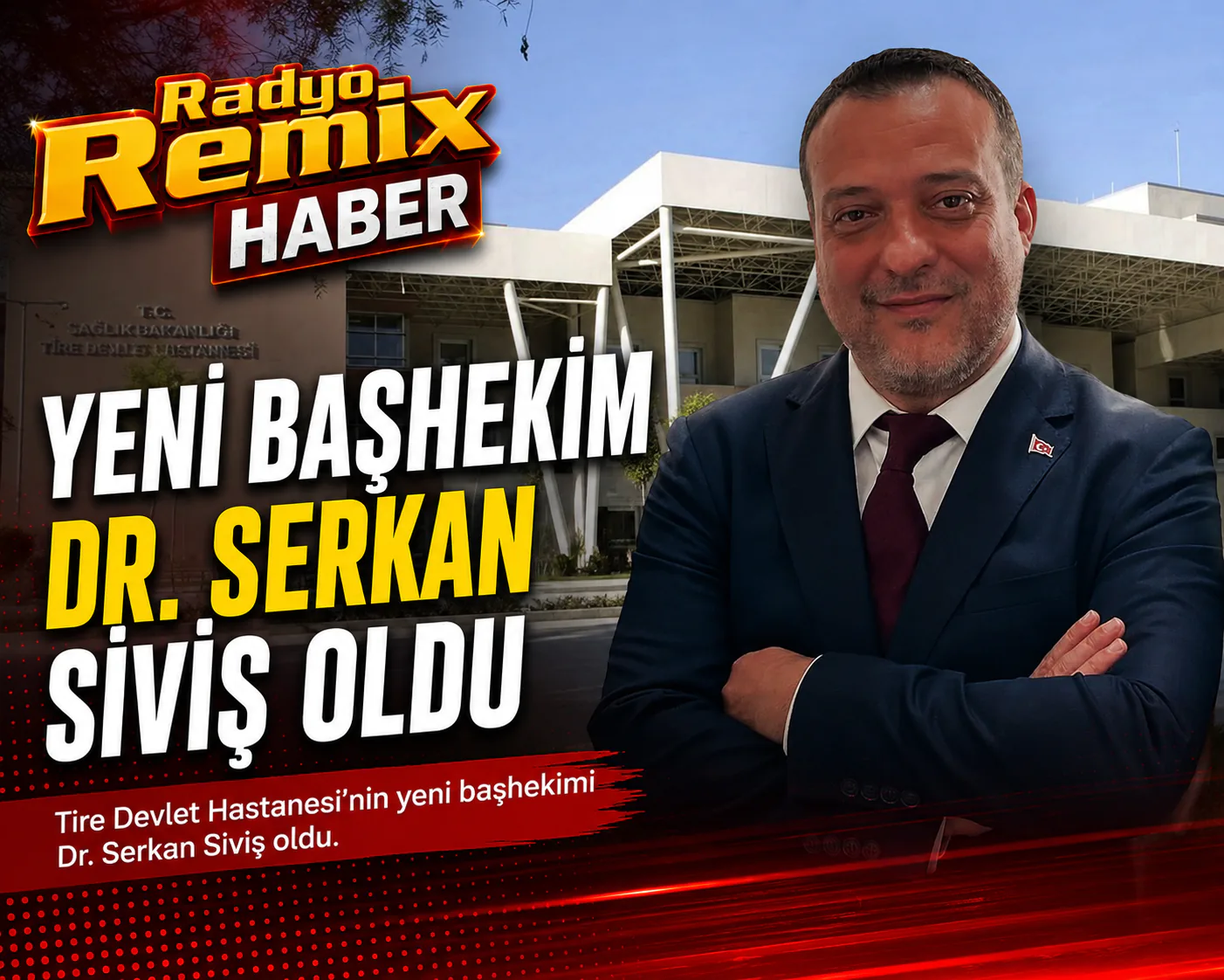 YENİ BAŞHEKİM DR. SERKAN SİVİŞ OLDU