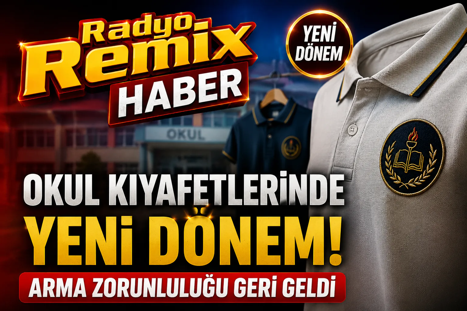 Okul Kıyafetlerinde Yeni Dönem: Arma Zorunluluğu Geri Geldi