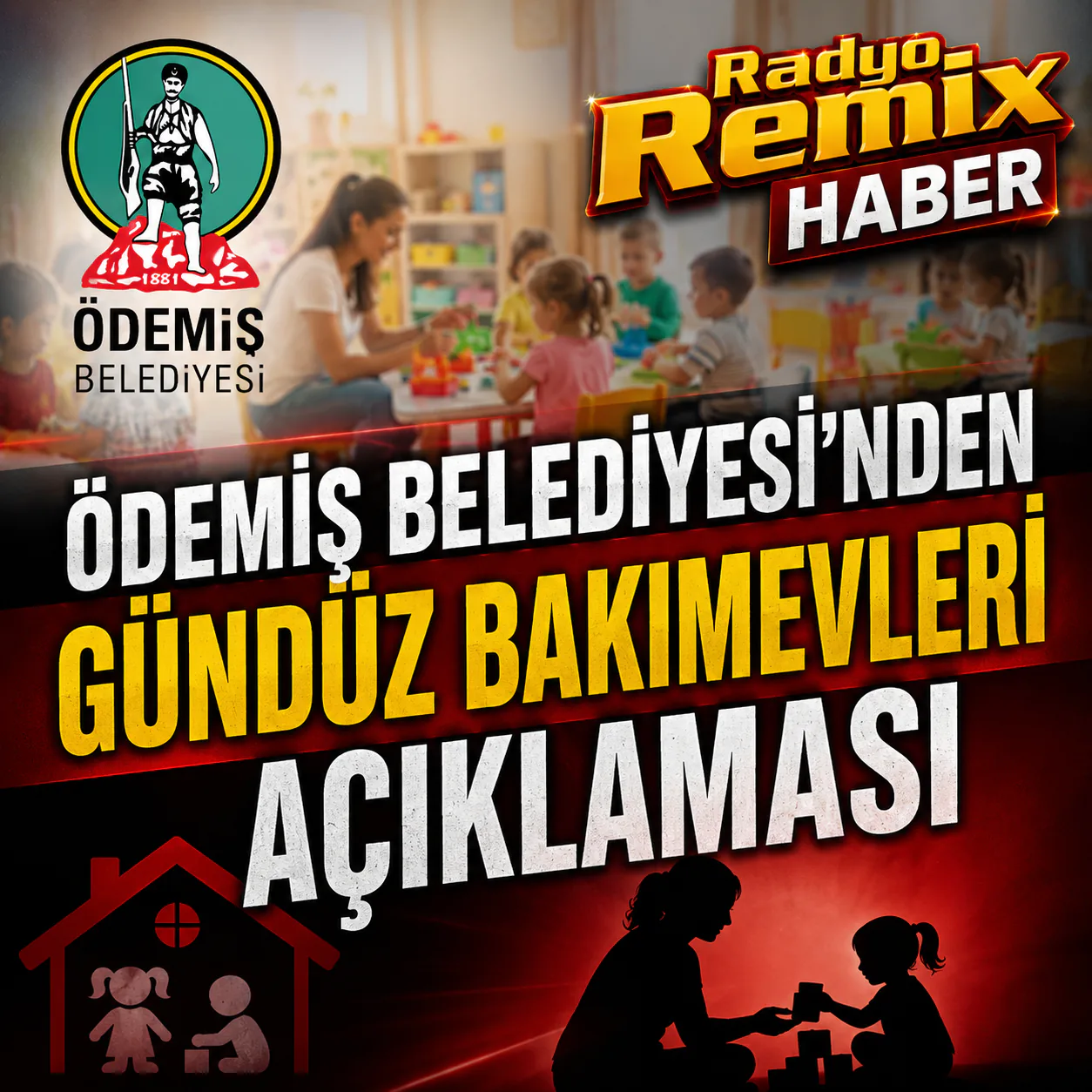 Ödemiş Belediyesi’nden Gündüz Bakımevleri Açıklaması