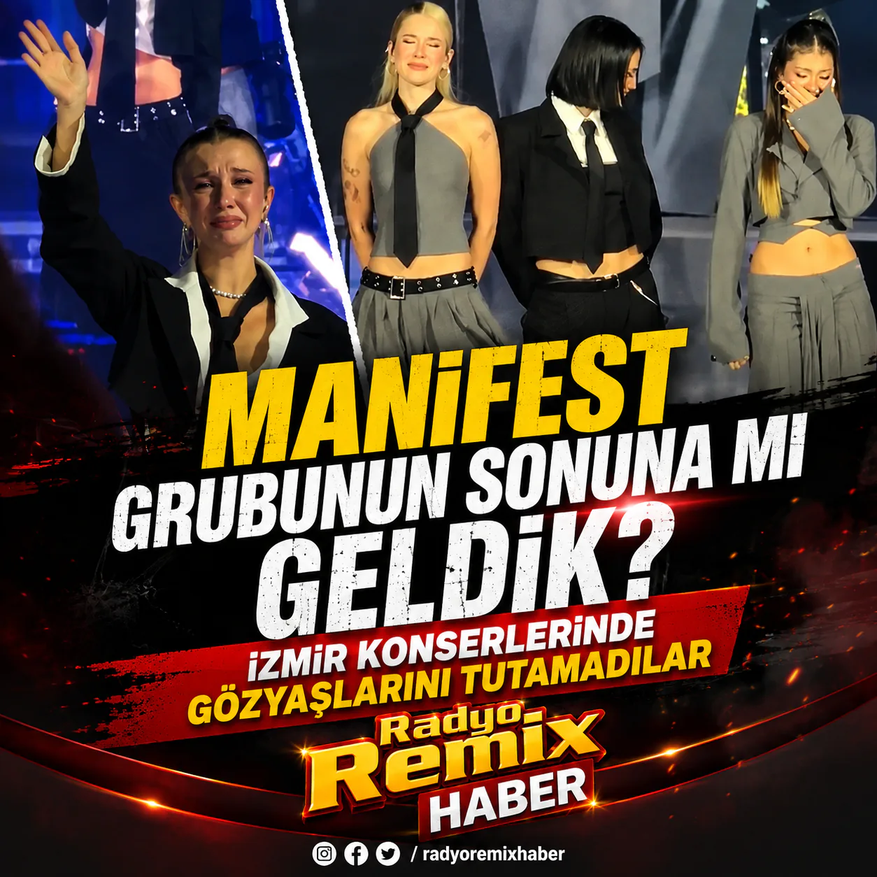 Manifest Grubunun Sonuna Mı Geldik? İzmir Konserlerinde Gözyaşlarını Tutamadılar