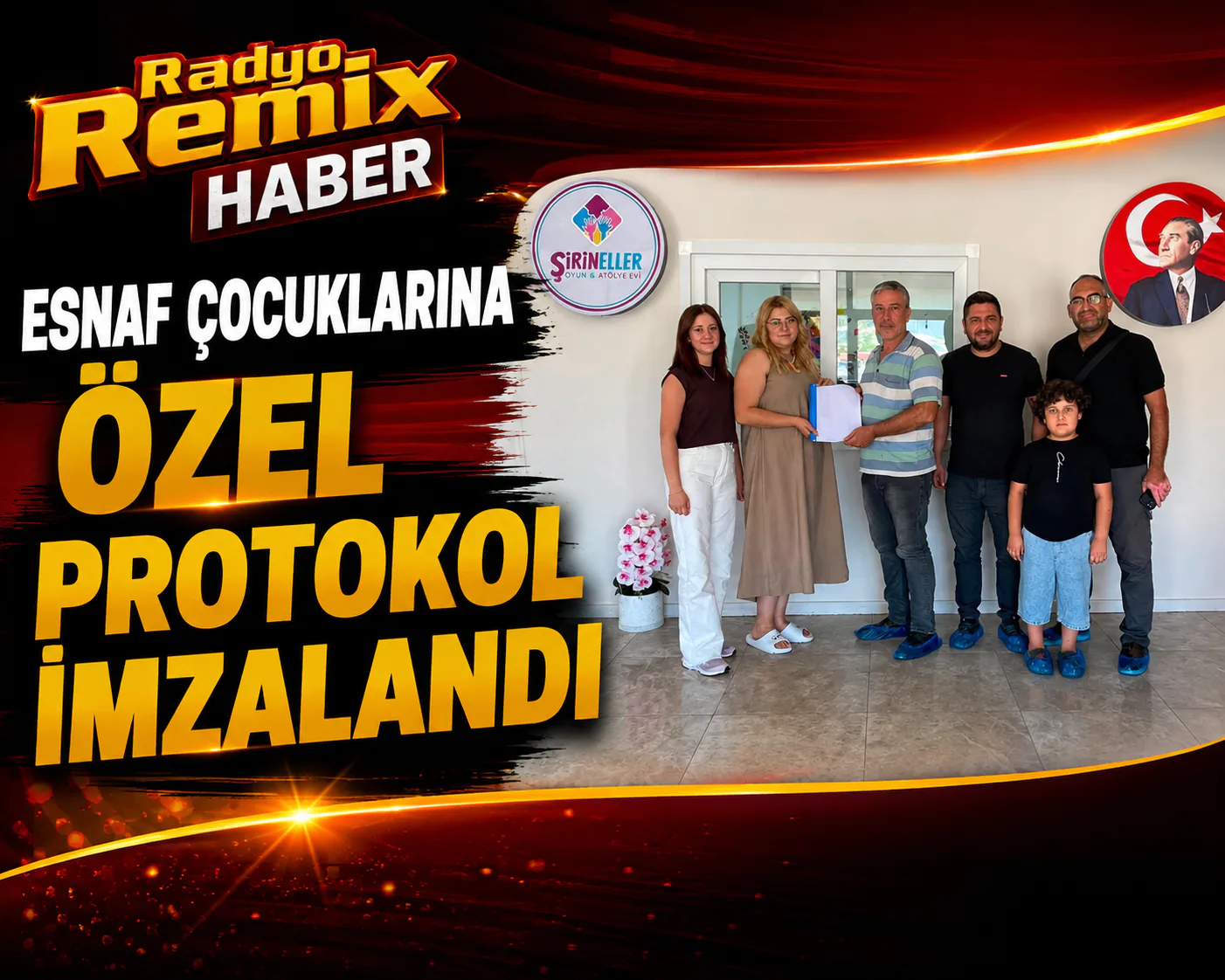 ÖDEMİŞ MADENİ İŞLER VE DEMİRCİLER ODASI’NDAN ESNAF ÇOCUKLARINA ÖZEL PROTOKOL