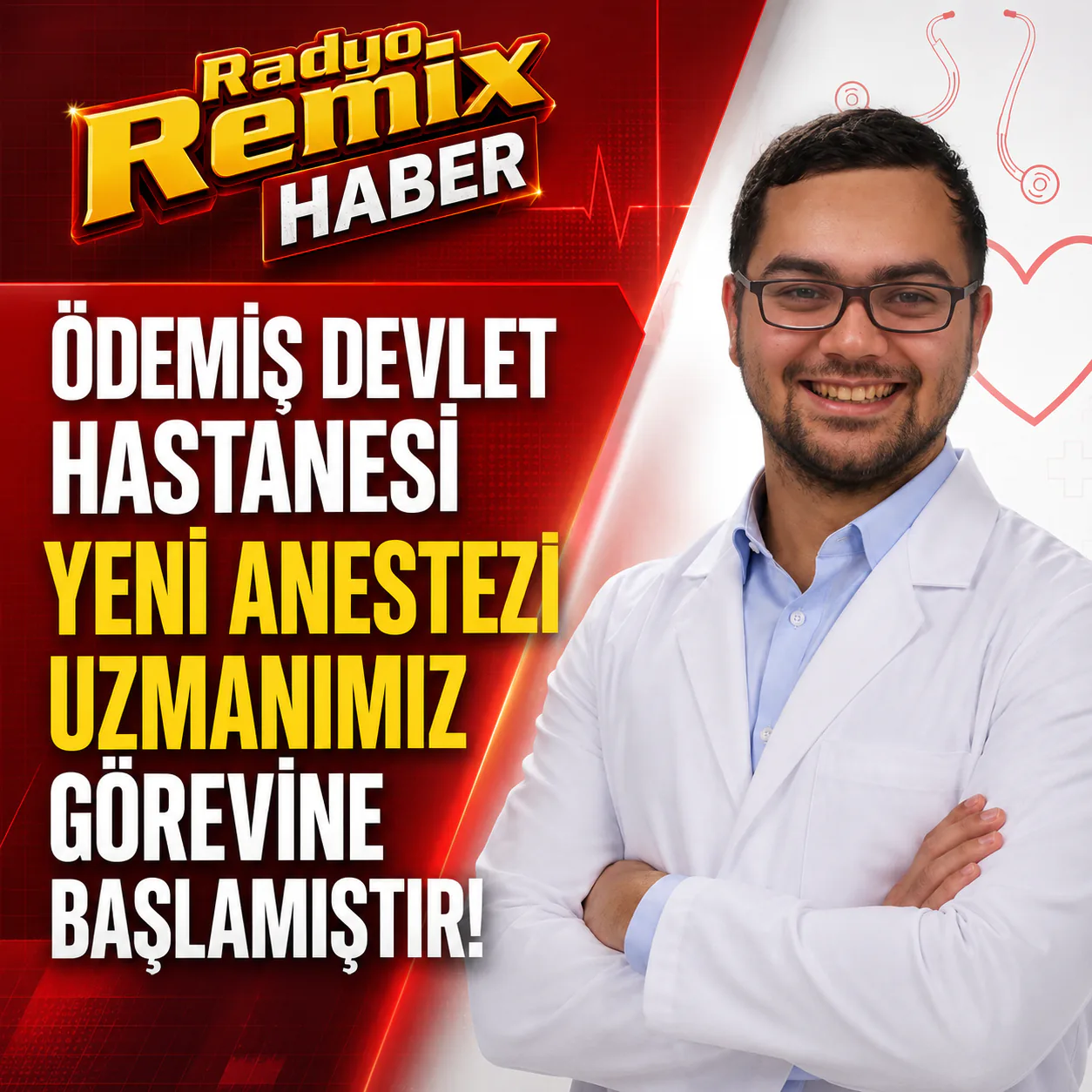 Ödemiş Devlet Hastanesi Yeni Anestezi Uzmanına Kavuştu