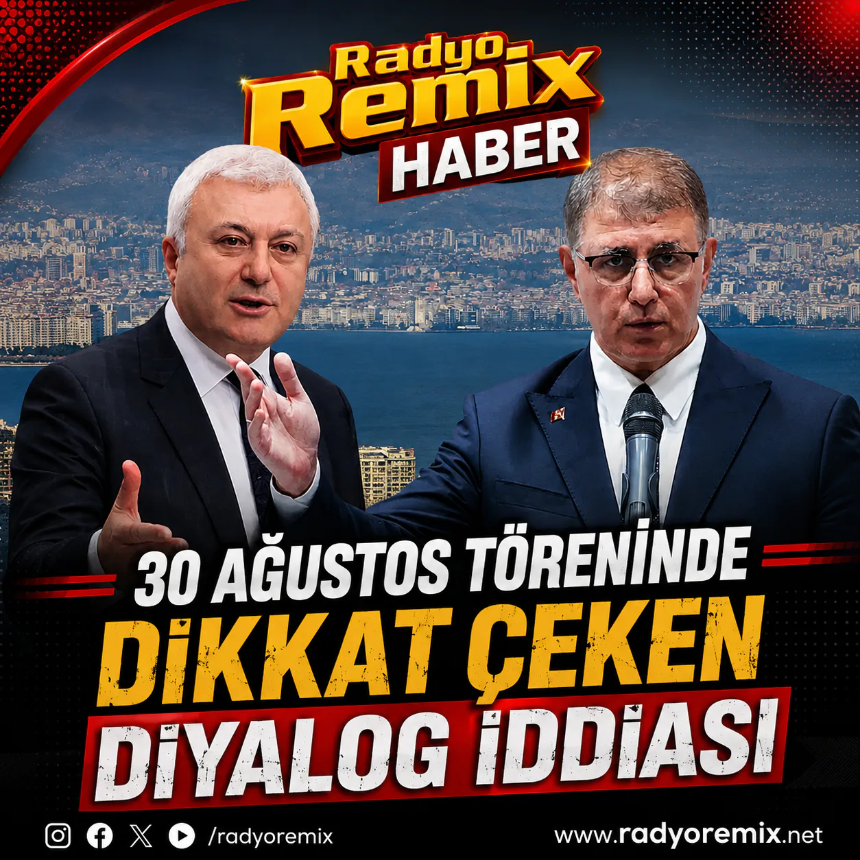 30 Ağustos Töreninde Dikkat Çeken Diyalog İddiası