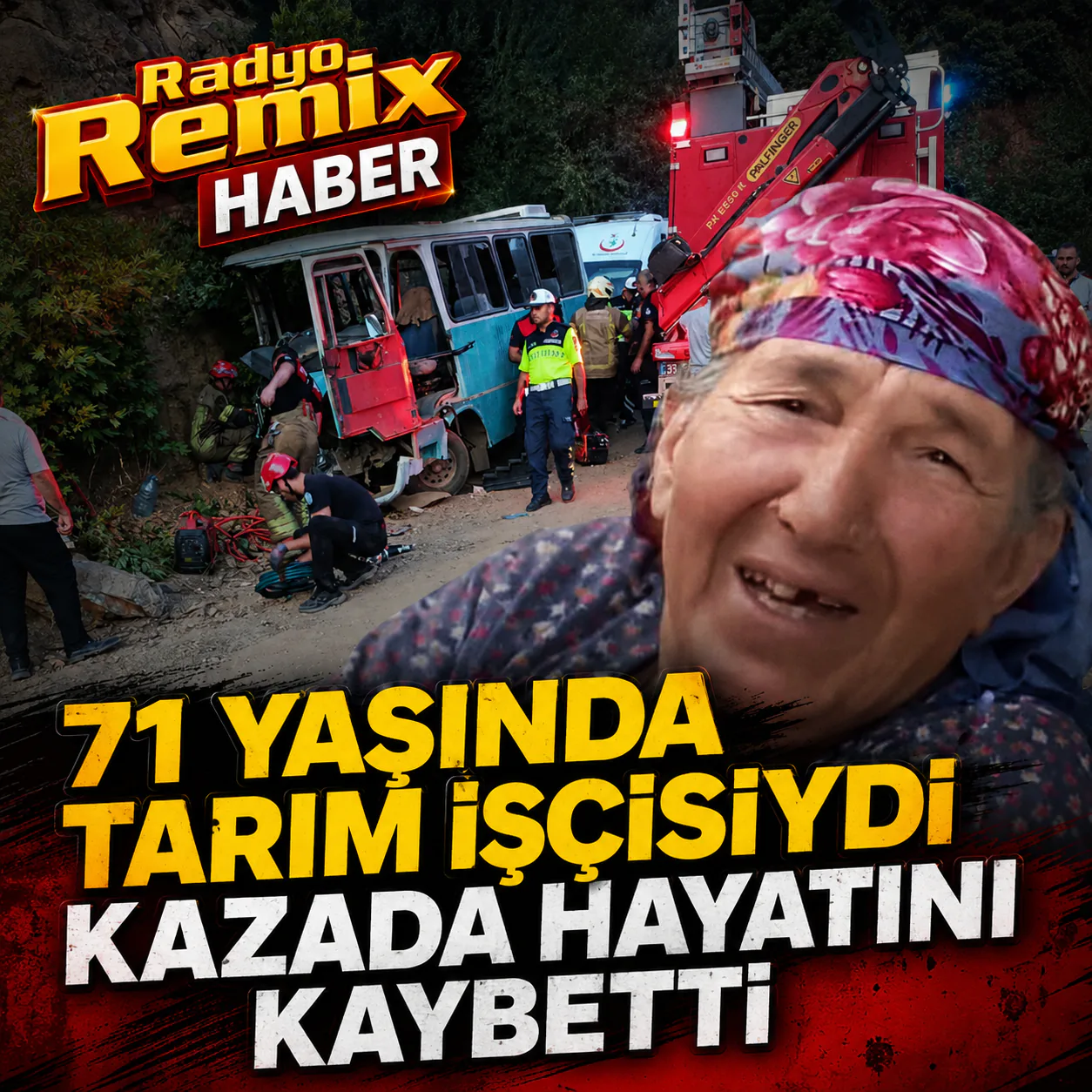 TİRE’NİN EĞRİDERE KÖYÜ’NDE MİNİBÜS DEVRİLDİ: 71 YAŞINDAKİ KERİME ÖZEN HAYATINI KAYBETTİ