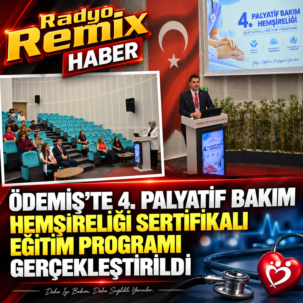 Ödemiş’te 4. Palyatif Bakım Hemşireliği Sertifikalı Eğitim Programı Gerçekleştirildi