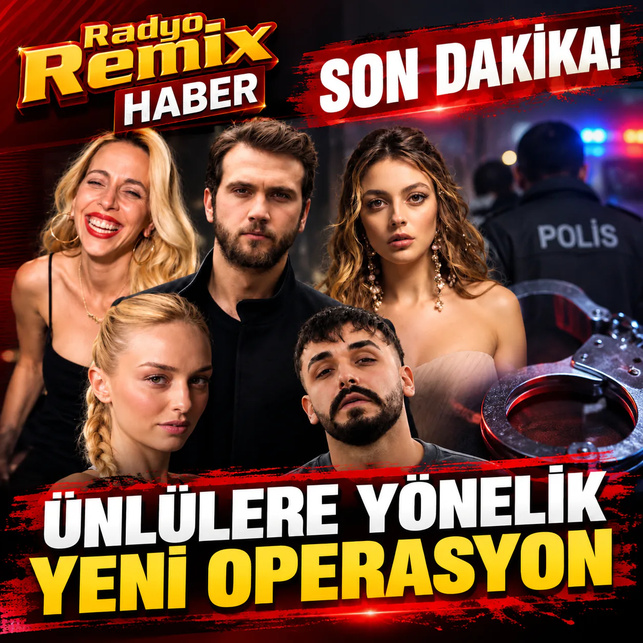Ünlülere Yönelik Operasyon: 15 Kişi Gözaltına Alındı