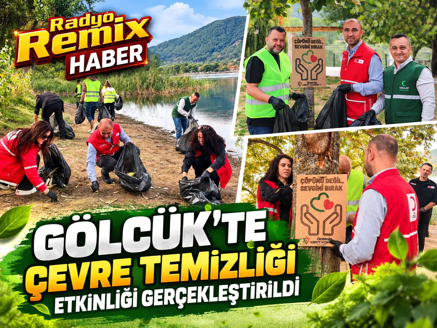 Gölcük’te çevre temizliği etkinliği gerçekleştirildi