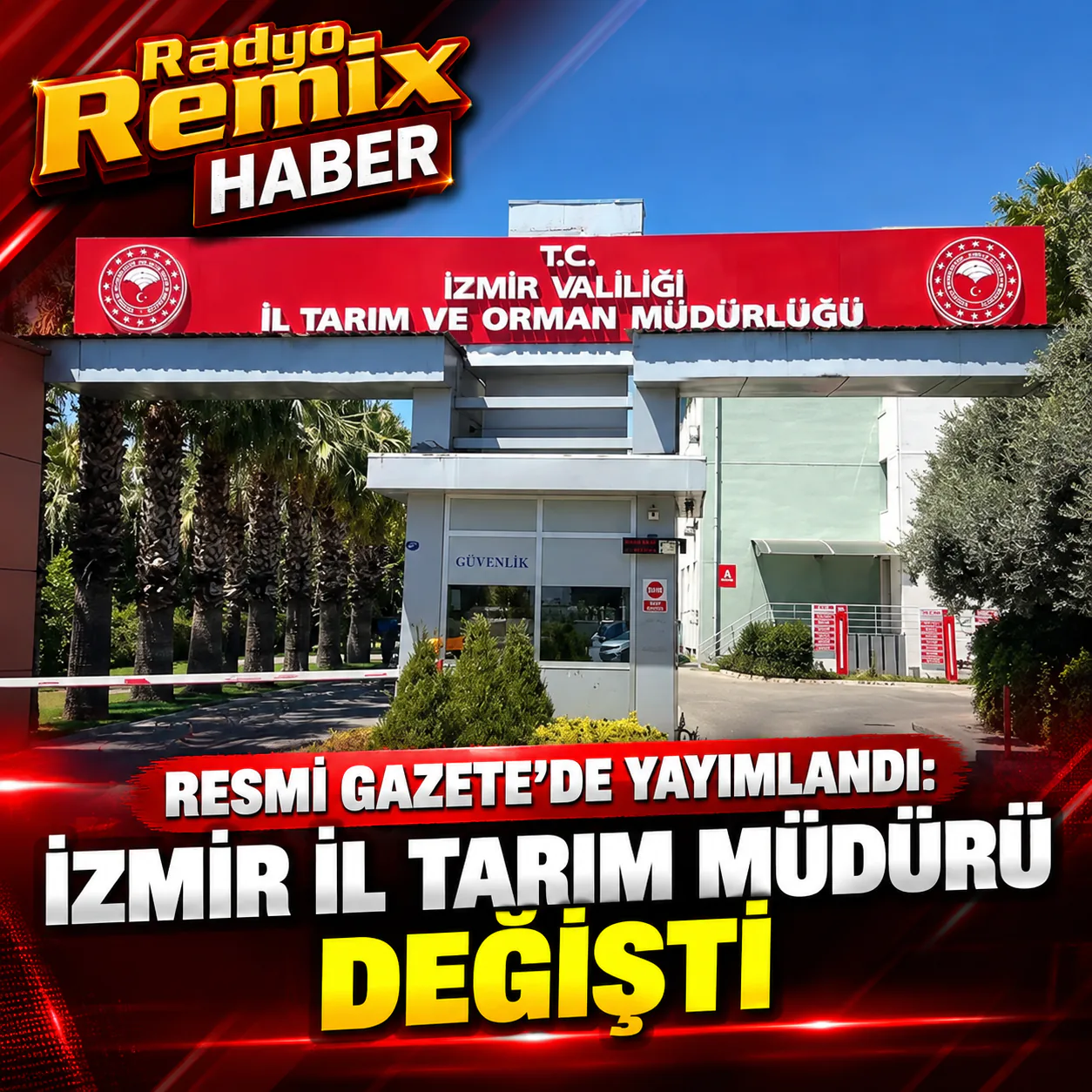 İzmir İl Tarım Ve Orman Müdürlüğü’nde Görev Değişikliği