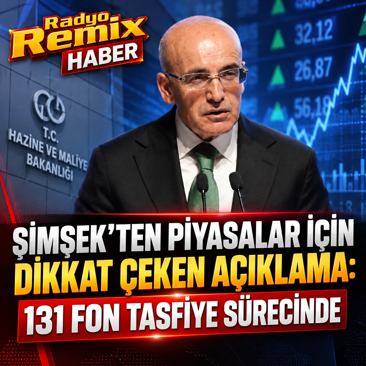 Şimşek’ten Piyasalar İçin Dikkat Çeken Açıklama: 131 Fon Tasfiye Sürecinde