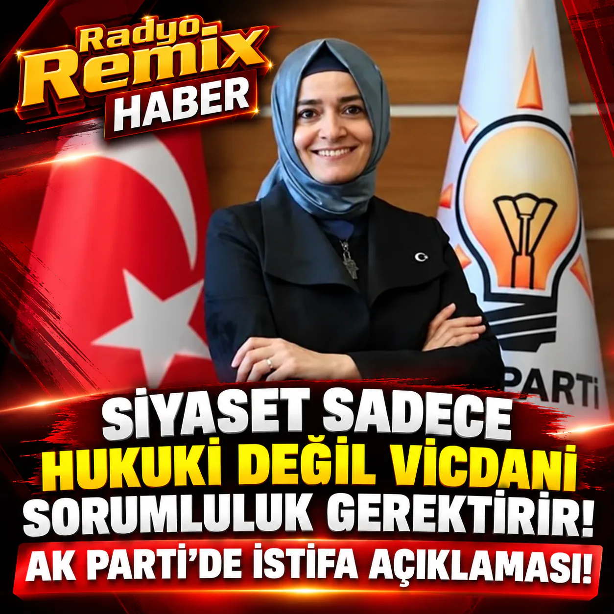 Siyaset sadece hukuki değil vicdani sorumluluk gerektirir! AK Parti'de istifa açıklaması