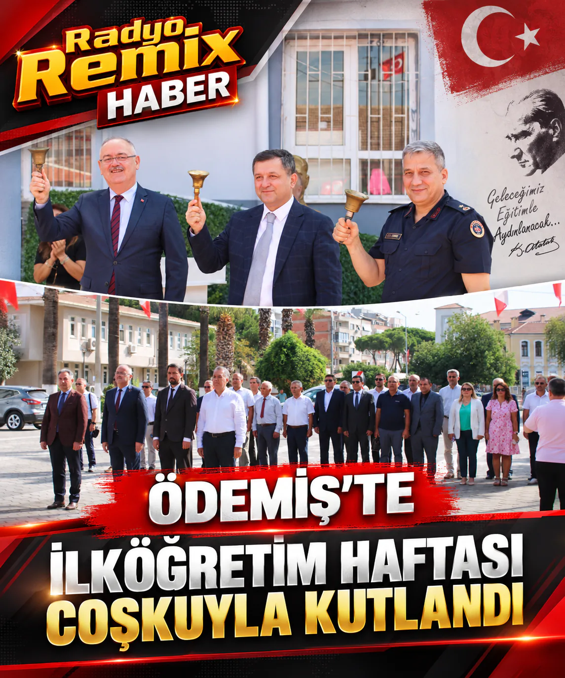 Ödemiş’te İlköğretim Haftası Coşkuyla Kutlandı