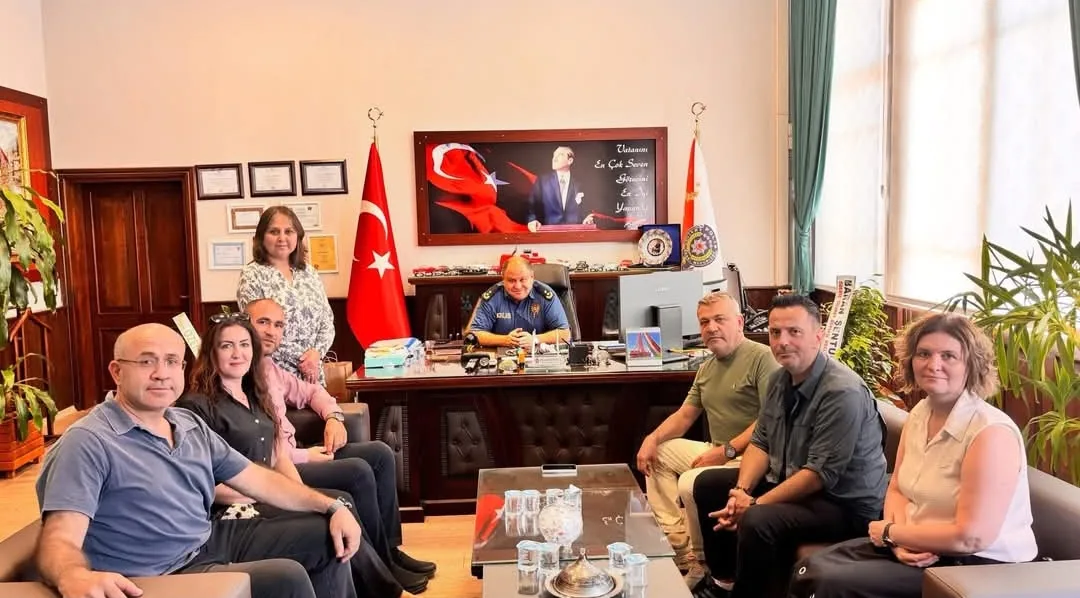 Kızılay Ödemiş’ten Emniyet Müdürü Kocatepe’ye Hayırlı Olsun Ziyareti
