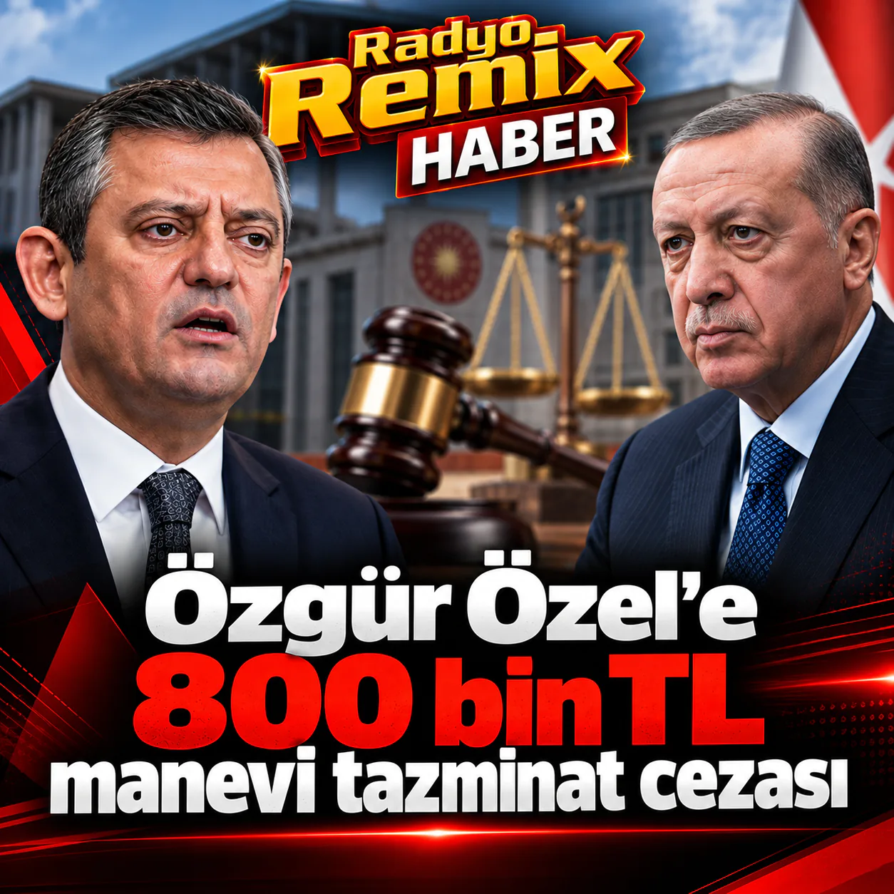 Özgür Özel’e 800 bin TL manevi tazminat cezası