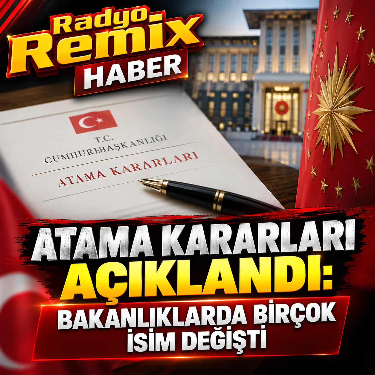 Atama Kararları Açıklandı: Bakanlıklarda Birçok İsim Değişti