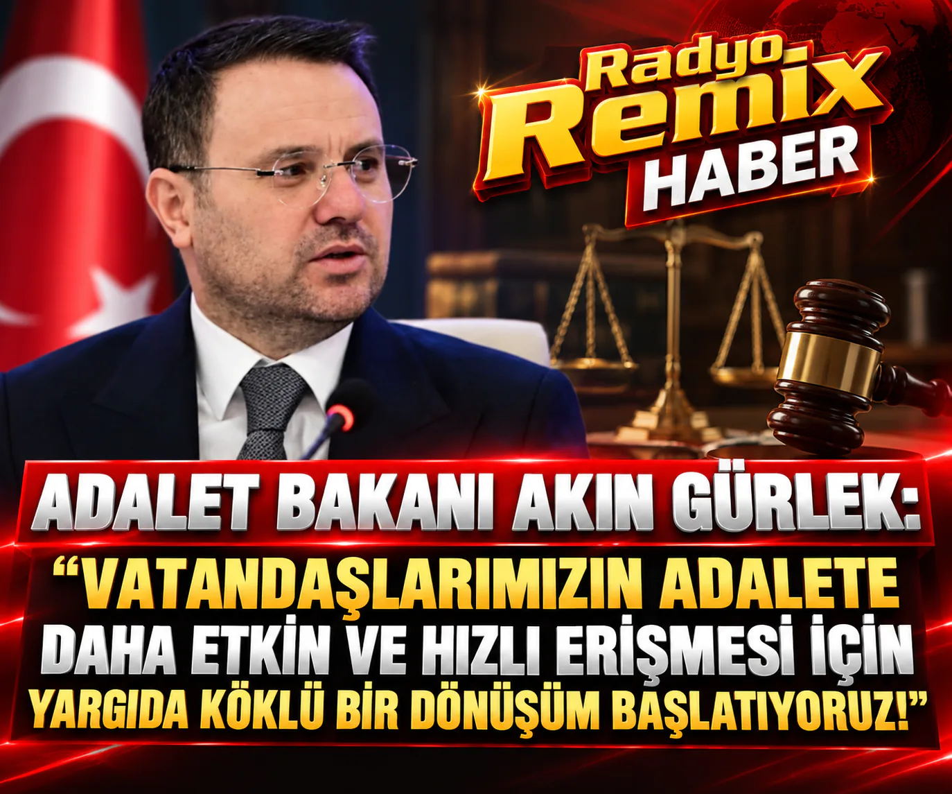Adalet Bakanı Akın Gürlek: Yargıda Yeni Atama Sistemi Başlıyor