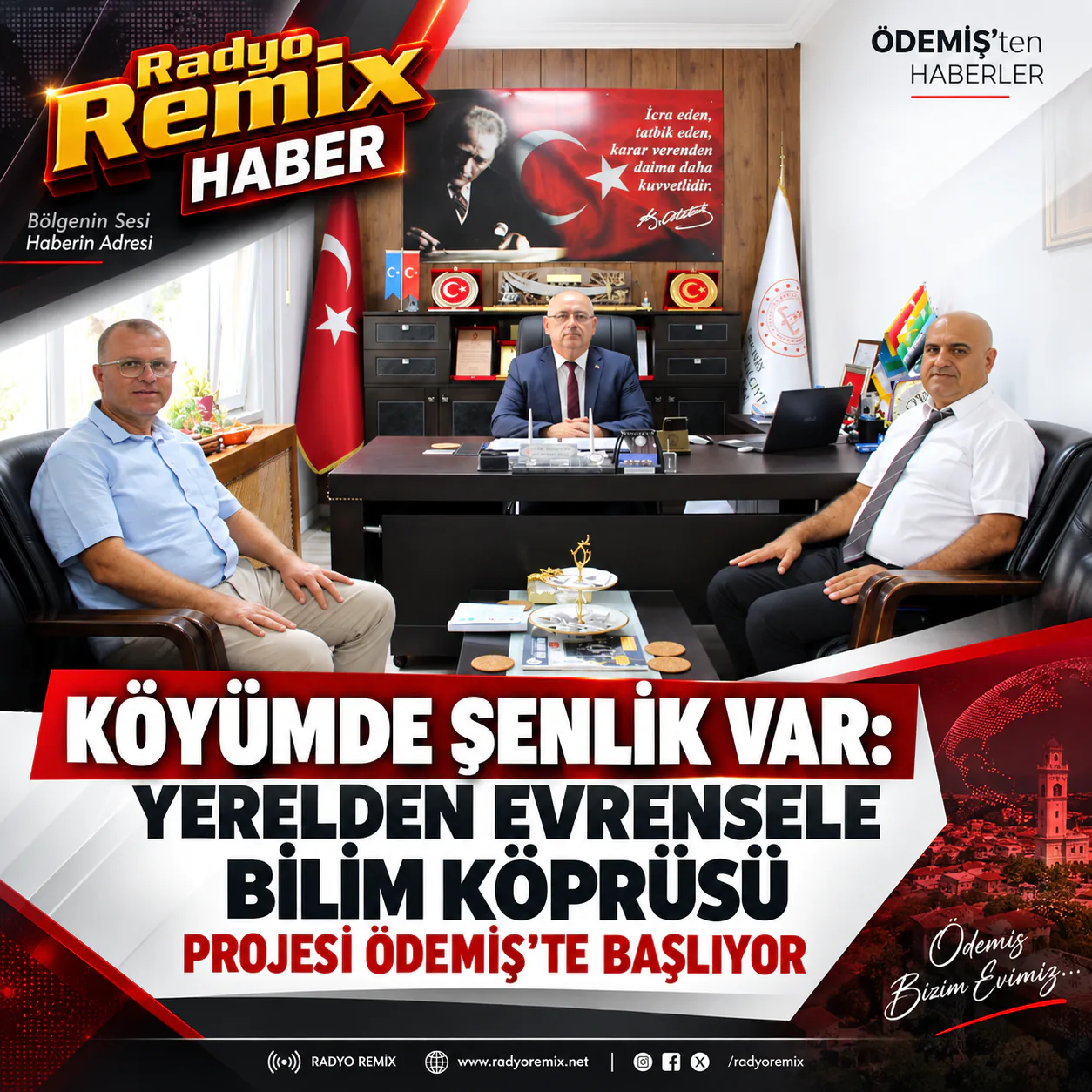 Köyümde Şenlik Var: Yerelden Evrensele Bilim Köprüsü Projesi Ödemiş’te Başlıyor