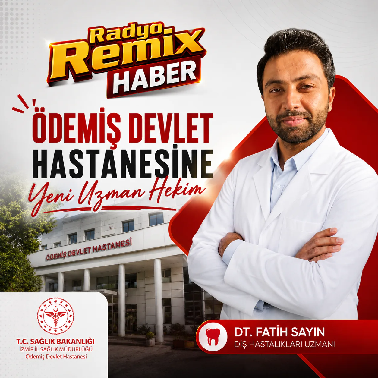 Ödemiş Devlet Hastanesine Yeni Uzman Hekim