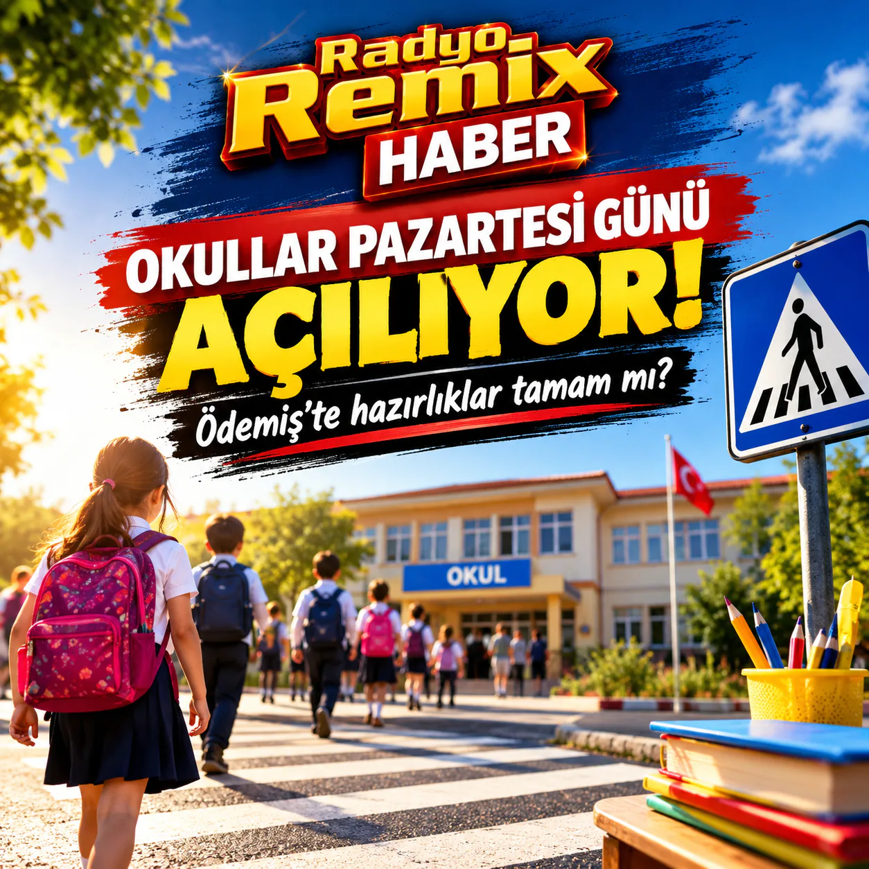 Ödemiş’te okullar açılıyor: Hazırlıklar tamam mı?