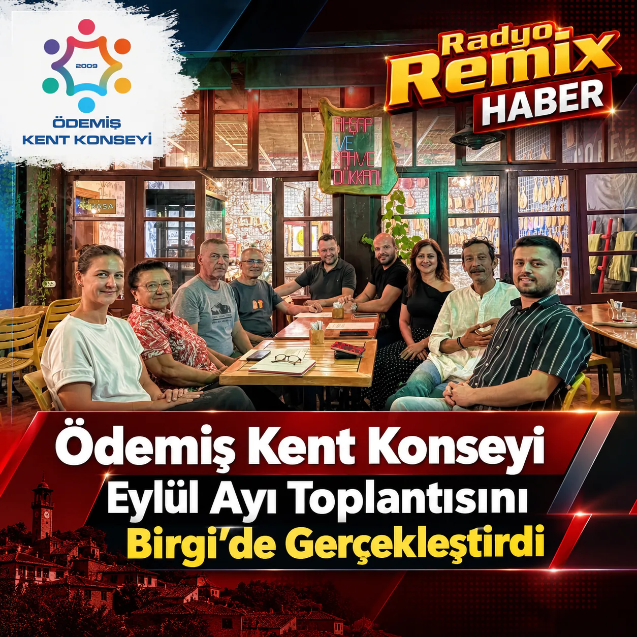 Ödemiş Kent Konseyi Eylül Ayı Toplantısını Birgi’de Gerçekleştirdi