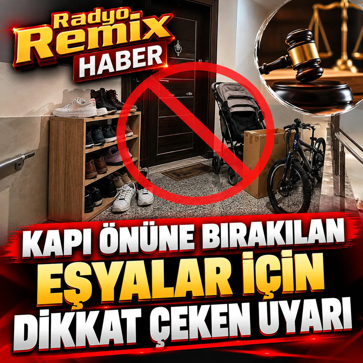 Kapı Önüne Bırakılan Eşyalar İçin Dikkat Çeken Uyarı