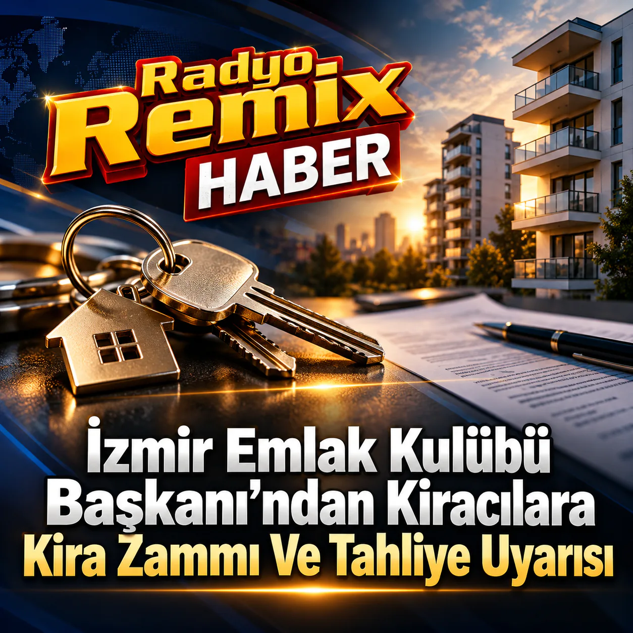 İzmir Emlak Kulübü Başkanı’ndan Kiracılara Kira Zammı Ve Tahliye Uyarısı