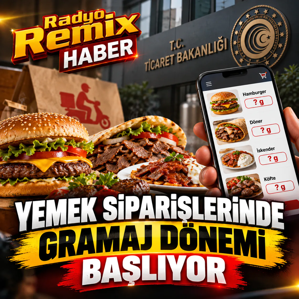 Yemek Siparişlerinde Gramaj Dönemi Başlıyor