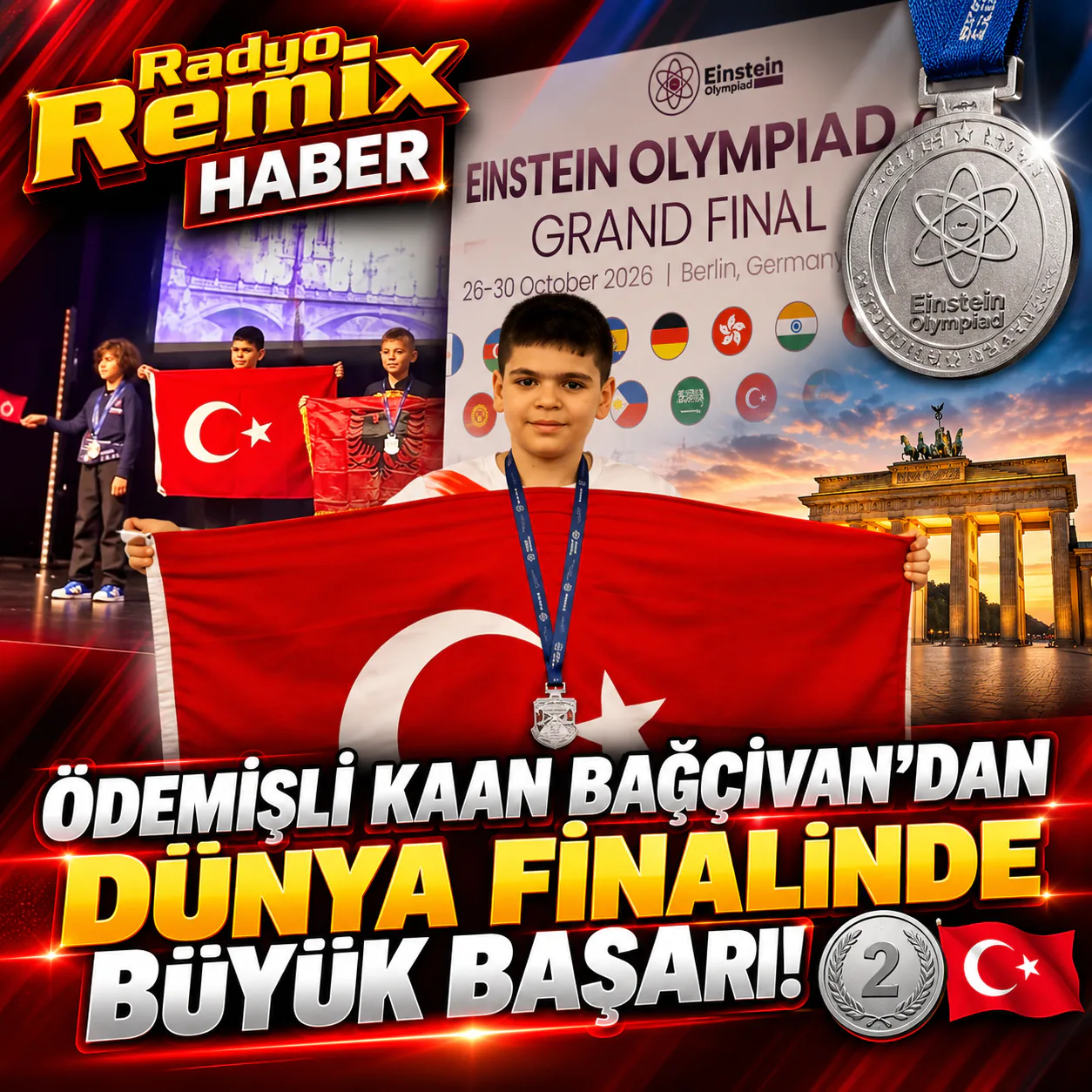 Ödemişli Kaan Bağçivan Dünya Finalinde Büyük Başarı!