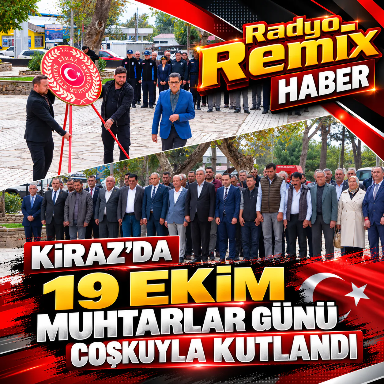 Kiraz’da 19 Ekim Muhtarlar Günü Coşkuyla Kutlandı