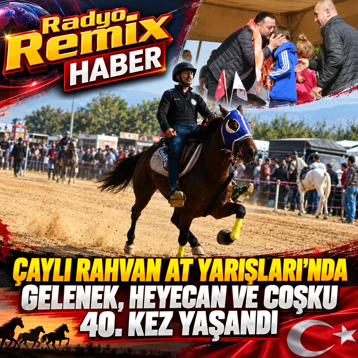 Çaylı Rahvan At Yarışları’nda Gelenek Ve Heyecan 40. Kez Yaşandı