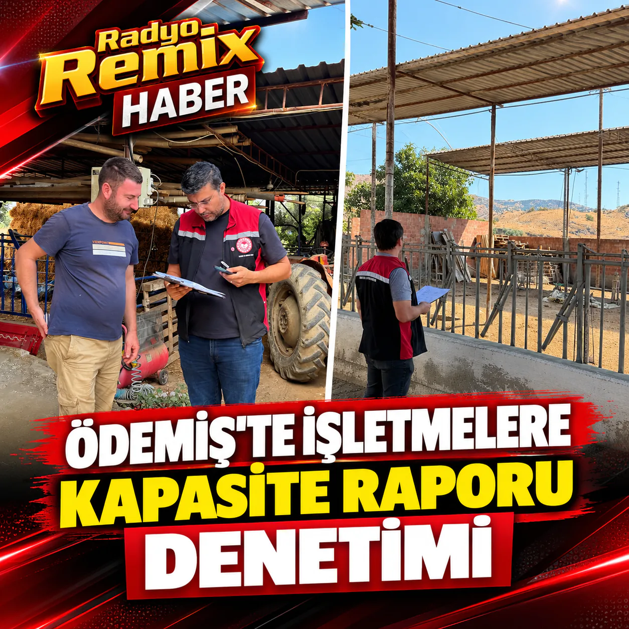 Ödemiş’te işletmelere kapasite raporu denetimi