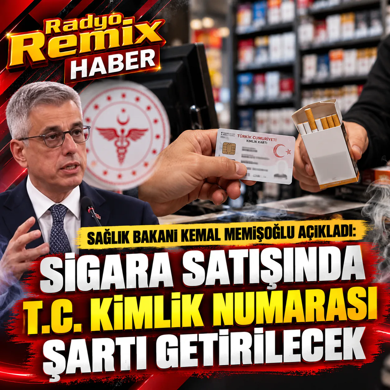 Sigara Satışında T.C. Kimlik Numarası Şartı Gündemde