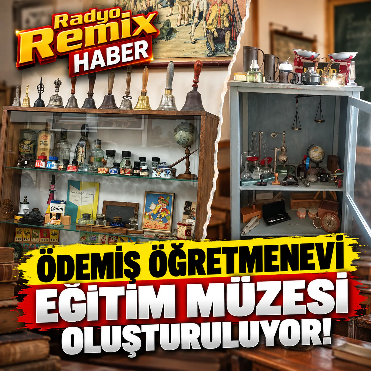 Ödemiş Öğretmenevi Eğitim Müzesi Oluşturuluyor
