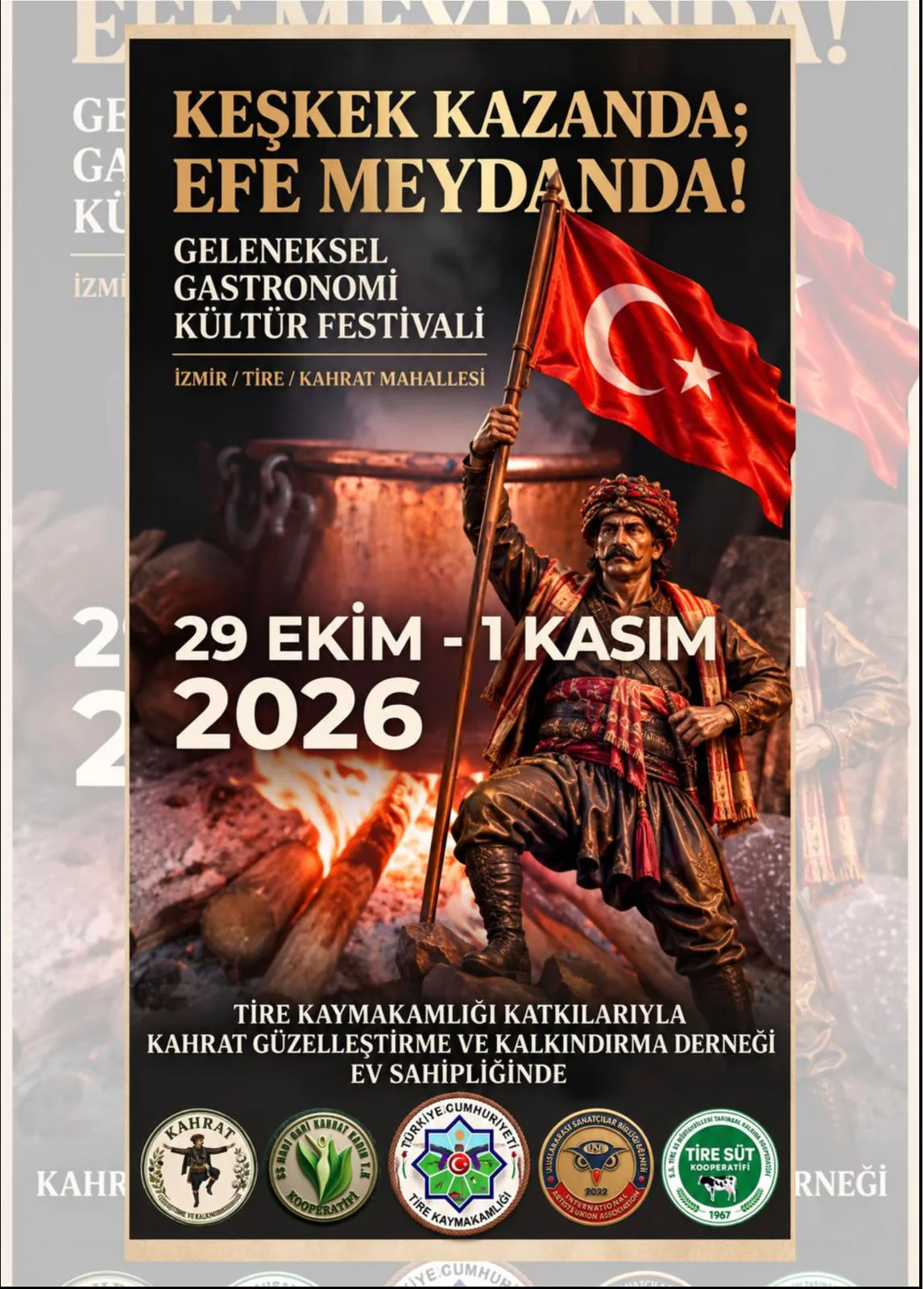 Tire’de Gastronomi ve Efe Kültürü Festivali İçin Geri Sayım Başladı