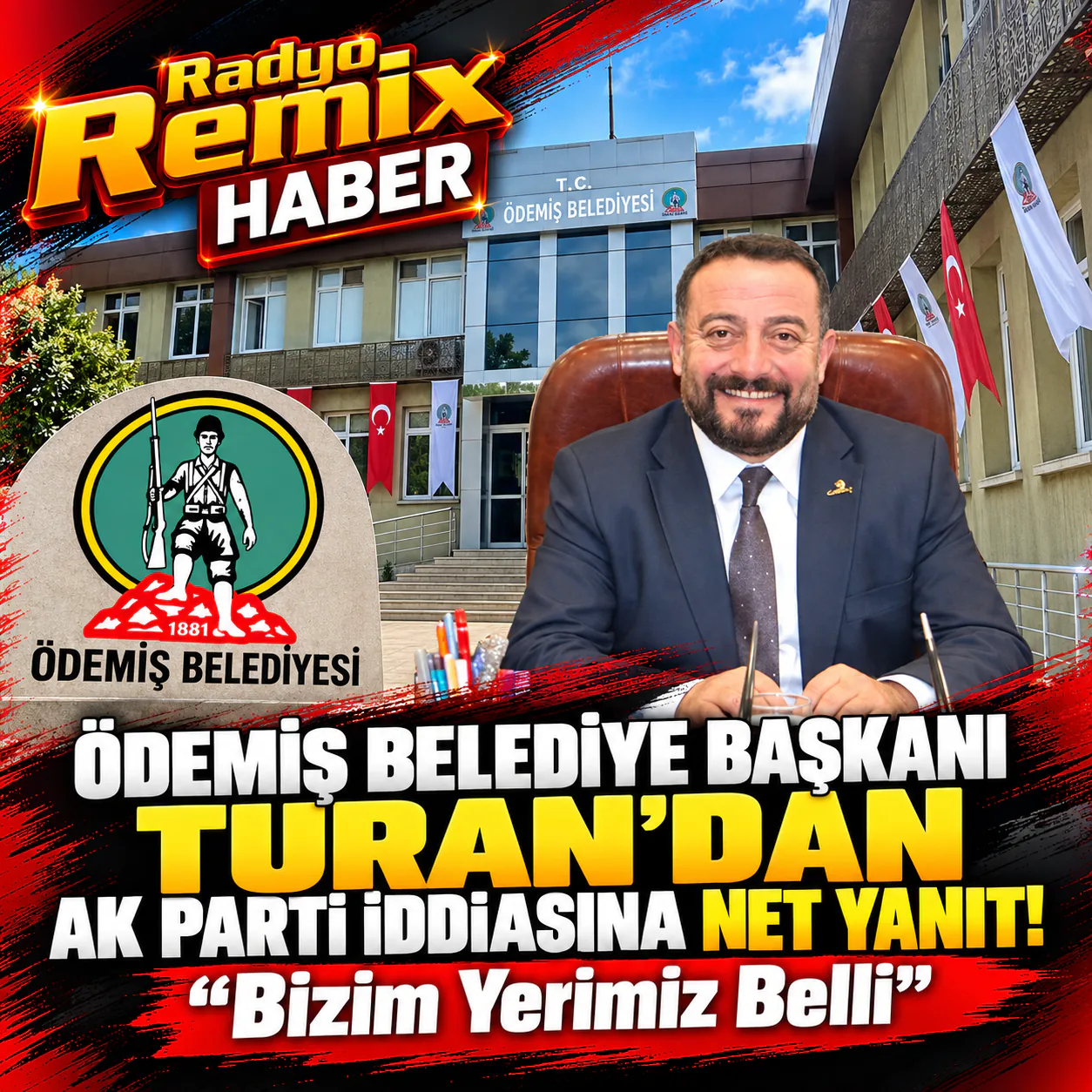 Ödemiş Belediye Başkanı Turan’dan Parti Değişikliği İddialarına Yanıt