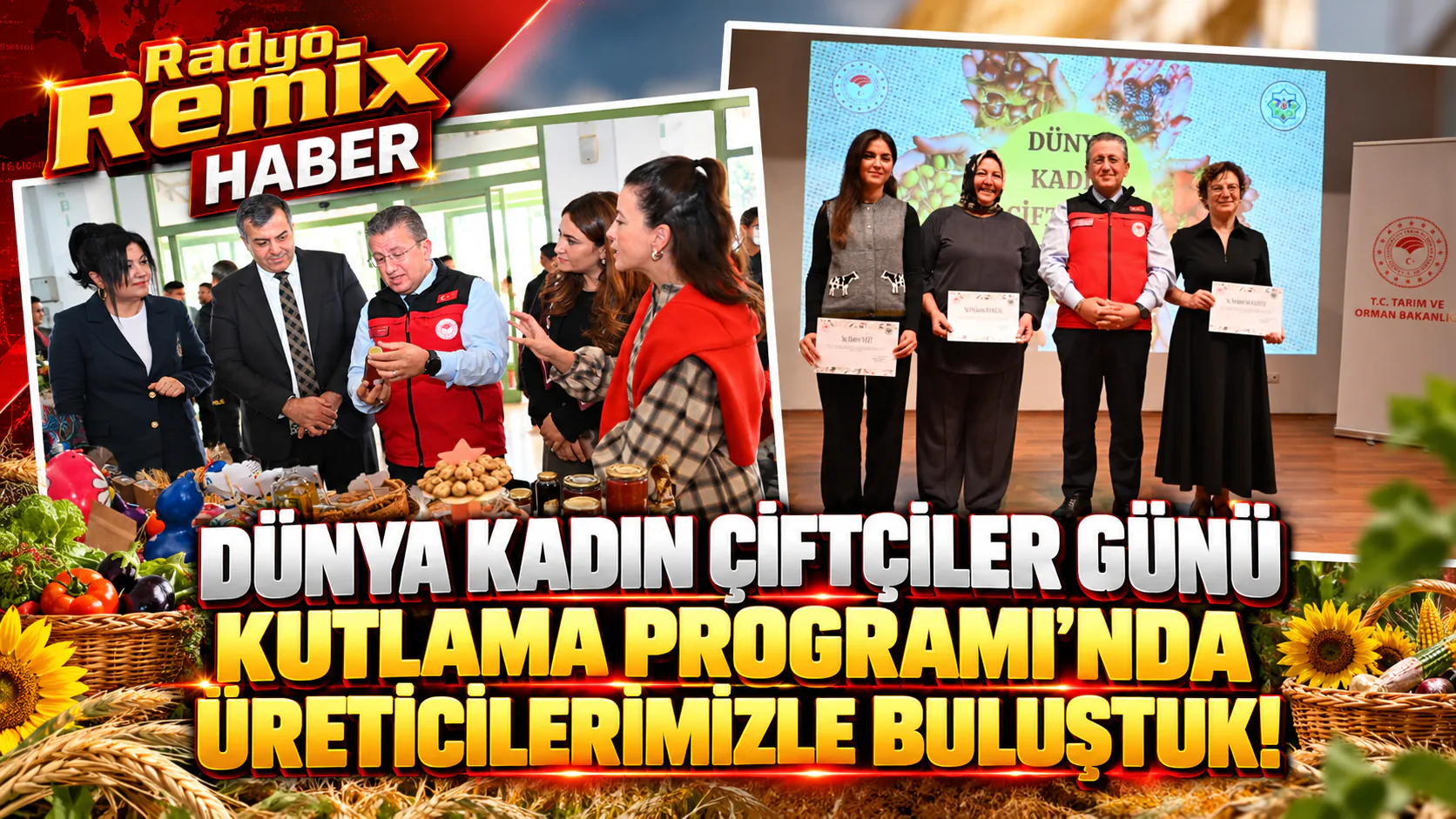 Dünya Kadın Çiftçiler Günü Kutlama Programında Üreticilerimizle Buluştuk