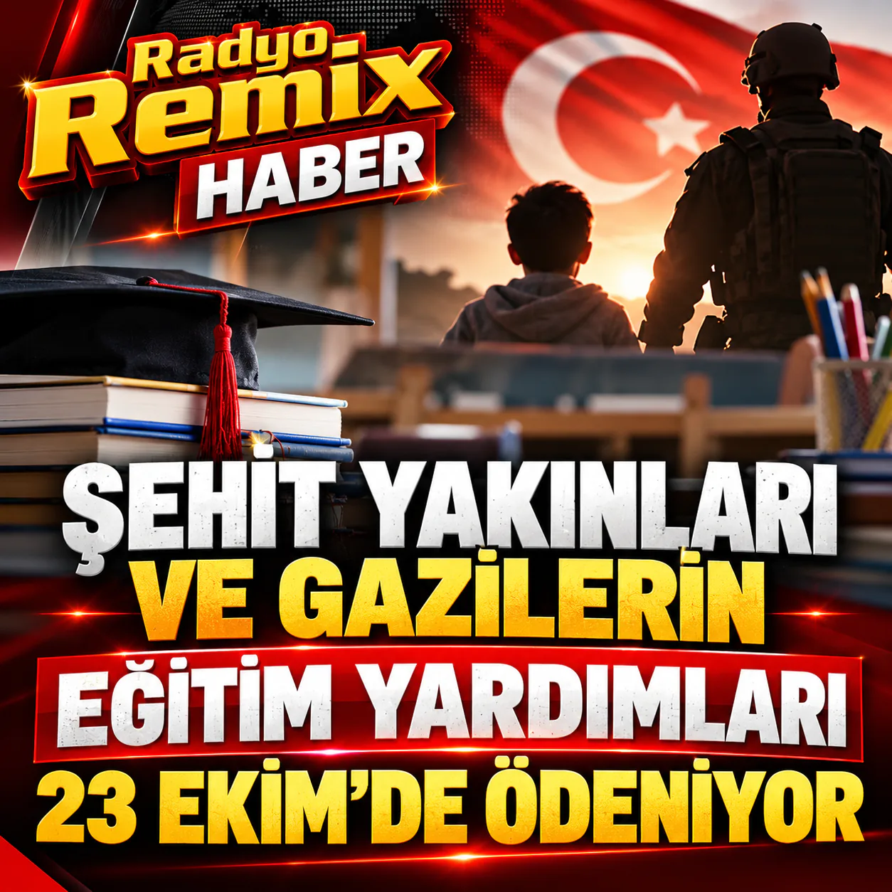 Şehit Yakınları Ve Gazilerin Eğitim Yardımları 23 Ekim’de Ödeniyor